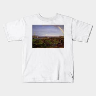 Walton-on-the-Naze by Ford Madox Brown Kids T-Shirt